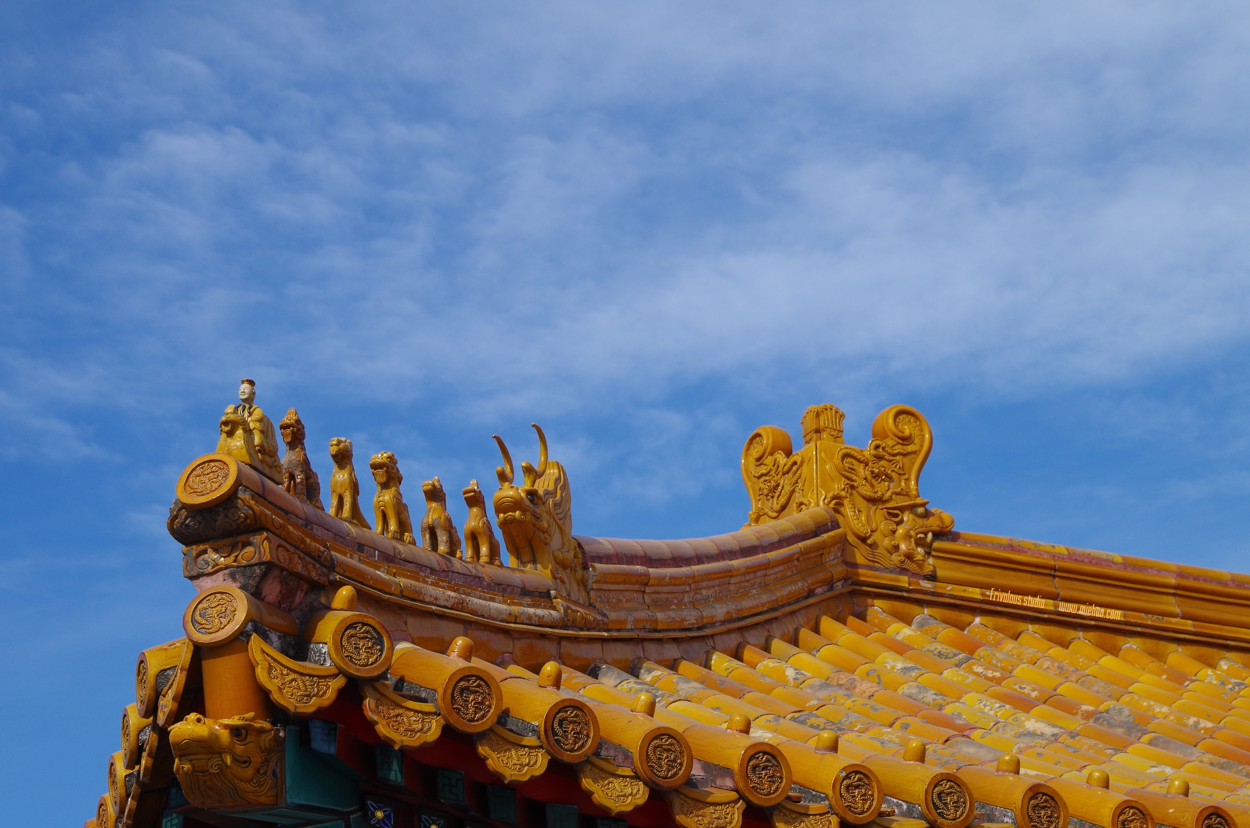 the forbidden city, China, Chinas wind Wallpaper