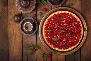 food, Dessert, Pies, Raspberries