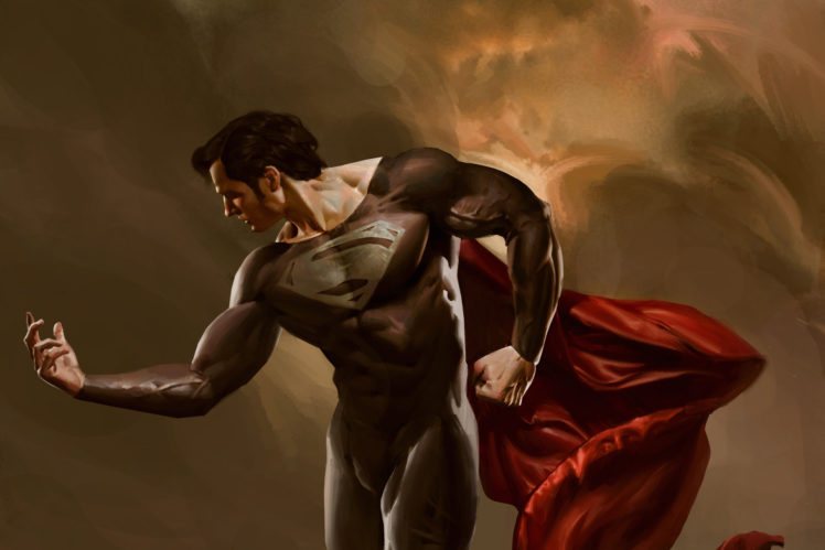 Superman, DC Comics, Artwork, Digital art, Man of Steel HD Wallpaper Desktop Background