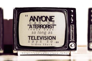 tv, Text, Design, Typography, Propaganda, Terrorists, Artwork, Television