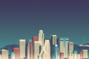 abstracto, Vector, Hollywood