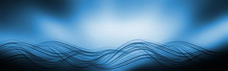 blue, Waves, Lines HD Wallpaper Desktop Background