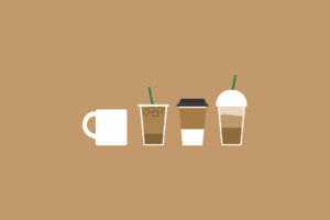 caffeine, Coffee, Cold, Brown, Drinks, Straw