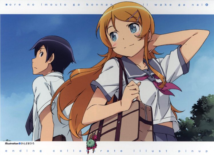 Ore no Imouto ga Konnani Kawaii Wake ga Nai, Kousaka Kirino HD Wallpaper Desktop Background