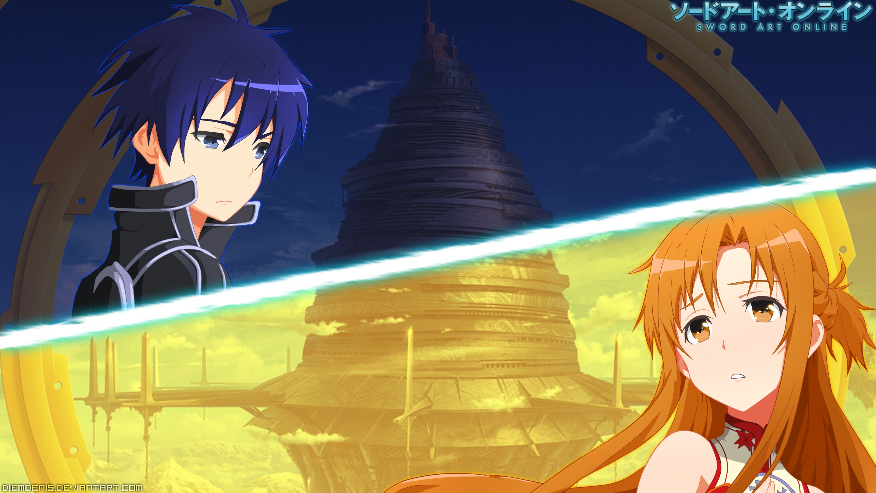 Sword Art Online, Kirigaya Kazuto, Yuuki Asuna Wallpapers HD / Desktop
