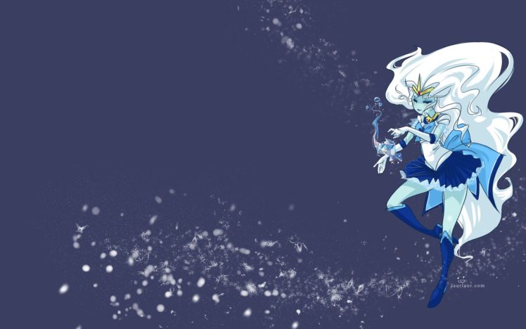 Adventure Time, Ice Queen, Winter, Crossover, Sailor Moon HD Wallpaper Desktop Background