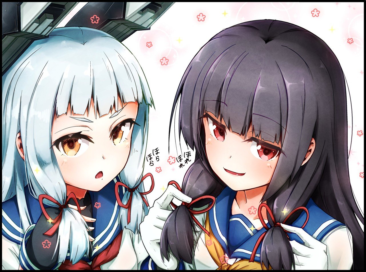 Kantai Collection, Isokaze, Murakumo (KanColle) Wallpaper