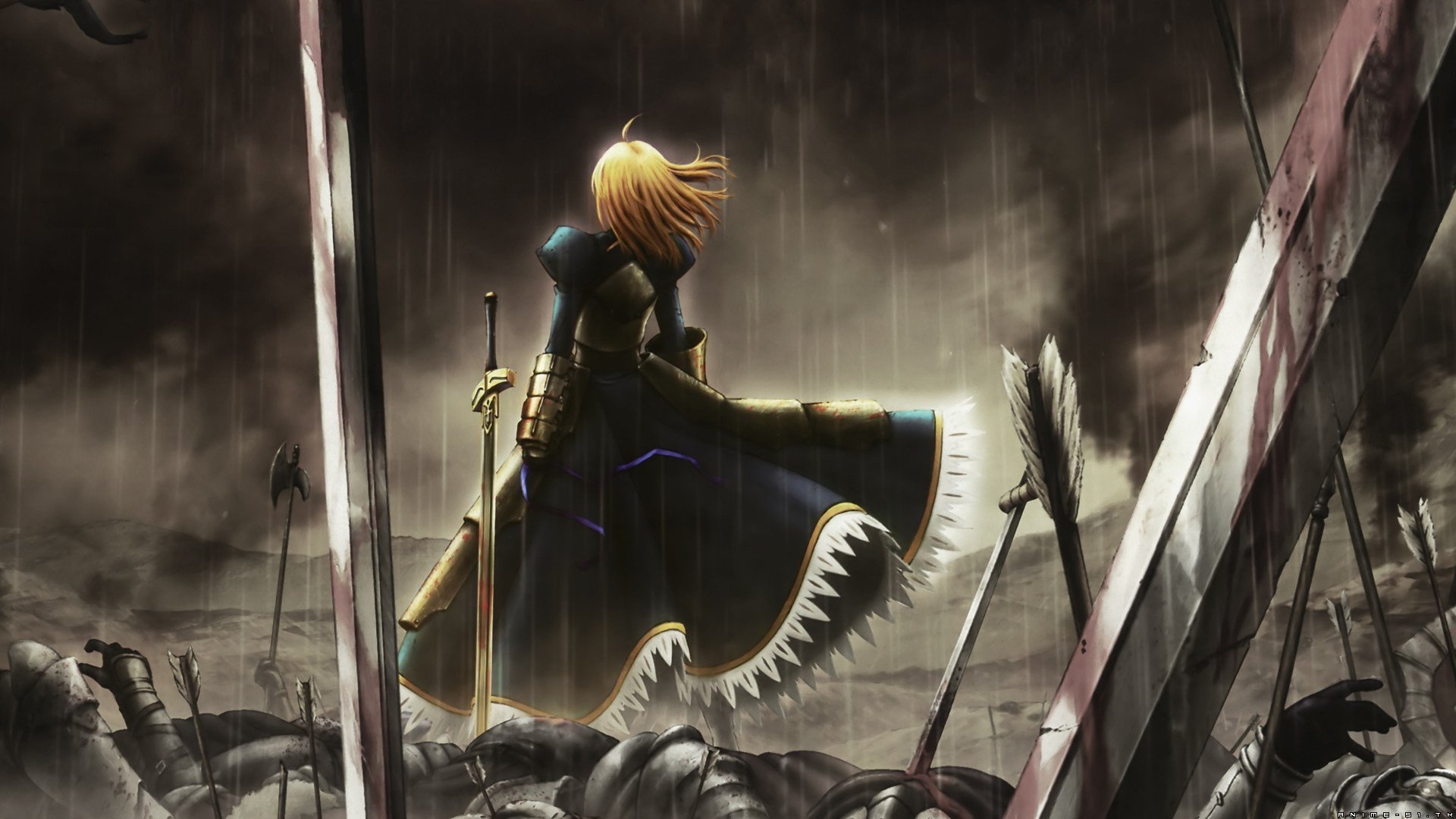 Fate Zero, Anime, Anime girls, Saber, Fate Series Wallpaper