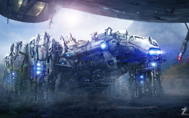 prometheus, Spaceship, Sci fi HD Wallpaper Desktop Background
