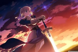 Saber, Fate Series, Anime girls, Anime