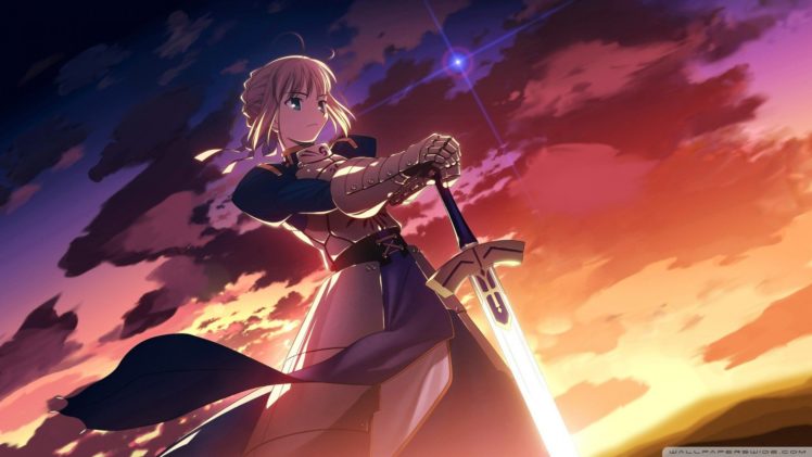 Saber, Fate Series, Anime girls, Anime HD Wallpaper Desktop Background