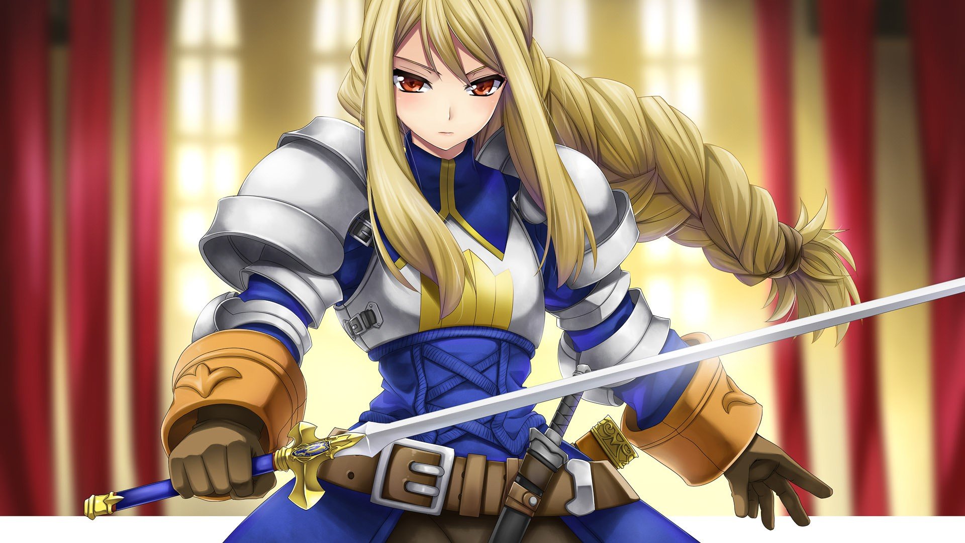 blonde, Final Fantasy Tactics, Agrias Oaks, Anime girls, Knights, Anime  Wallpapers HD / Desktop and Mobile Backgrounds