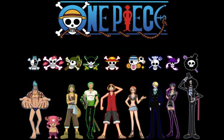 One Piece, Anime, Franky, Tony Tony Chopper, Usopp, Roronoa Zoro, Monkey D. Luffy, Nami, Sanji, Nico Robin, Brook HD Wallpaper Desktop Background