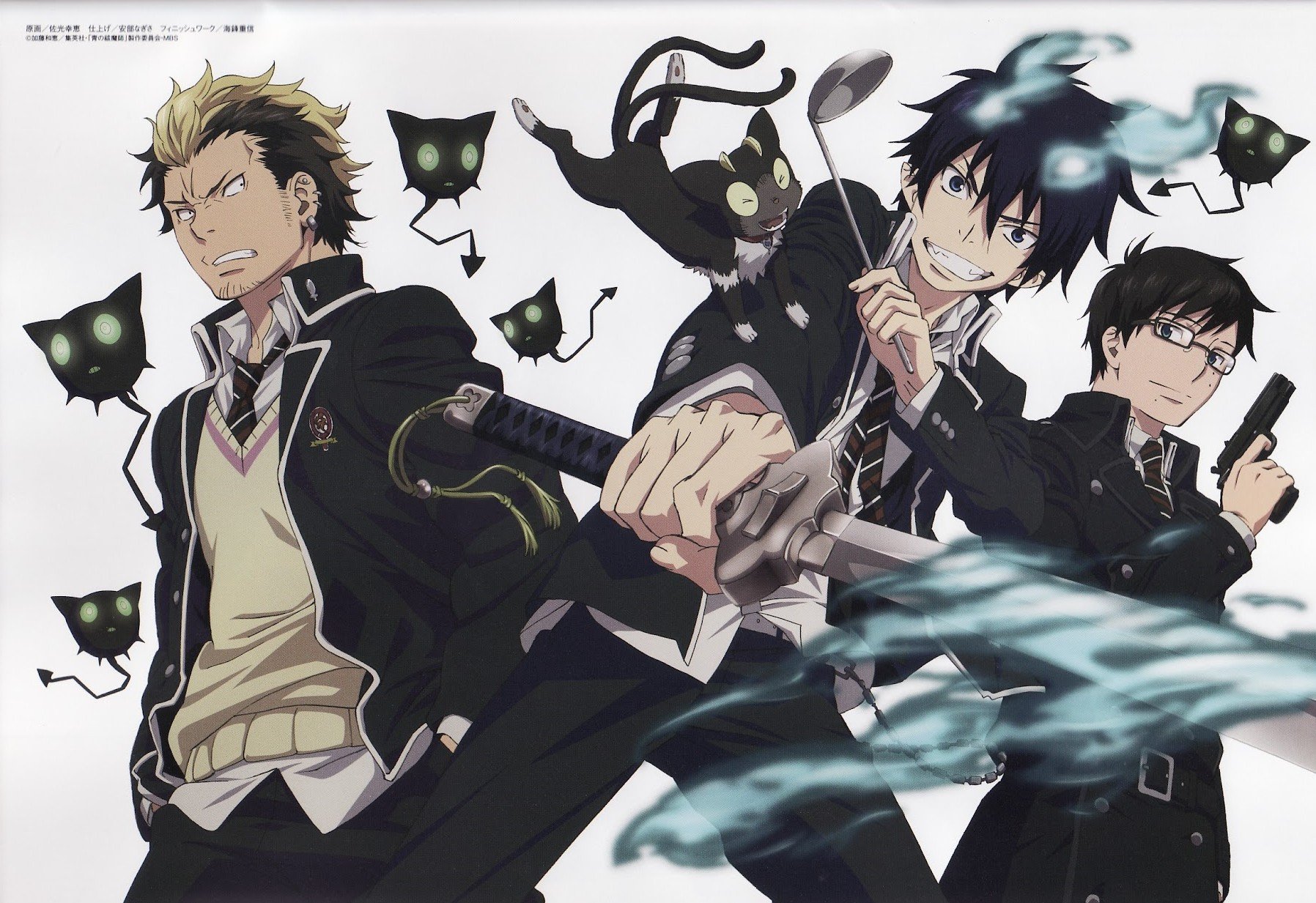 Ao No Exorcist, Okumura Rin Wallpaper