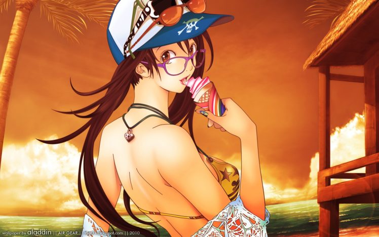 anime, Anime girls, Air Gear, Noyamano Ringo HD Wallpaper Desktop Background