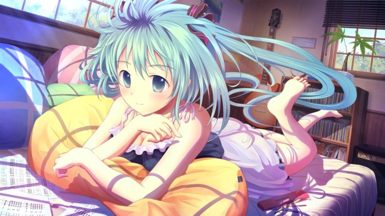 anime, Anime girls, Vocaloid, Hatsune Miku HD Wallpaper Desktop Background