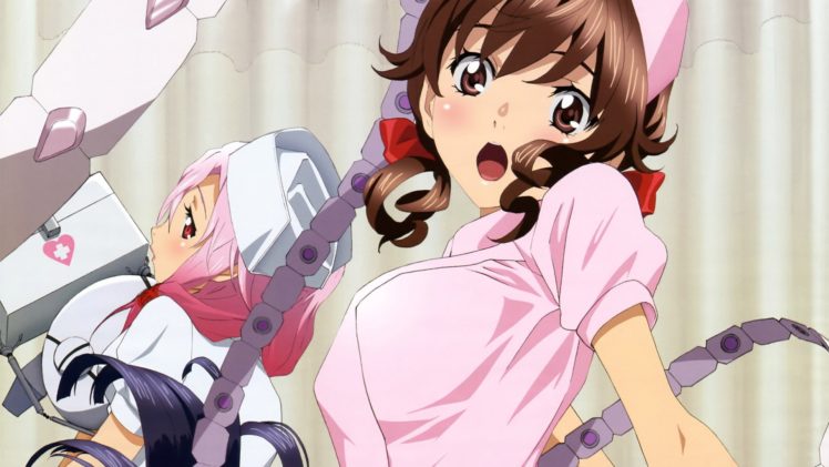 anime girls, Guilty Crown, Menjou Hare HD Wallpaper Desktop Background