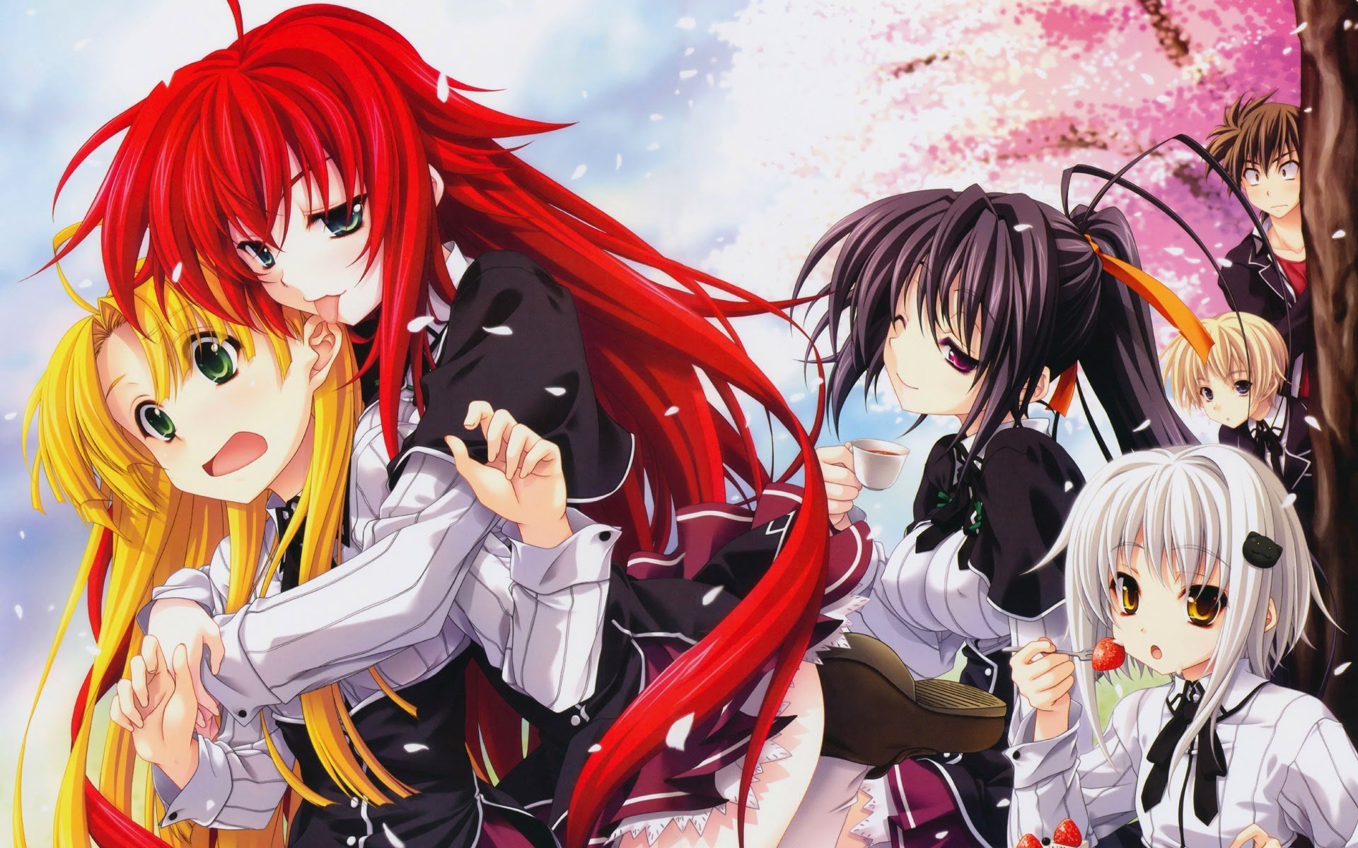 download anime high school dxd s2