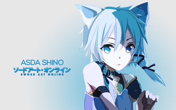 Sword Art Online, Asada Shino, Alfheim Online, Nekomimi HD Wallpaper Desktop Background