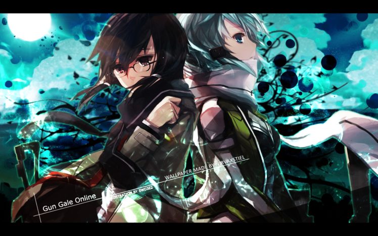 Sword Art Online, Asada Shino, Gun Gale Online HD Wallpaper Desktop Background
