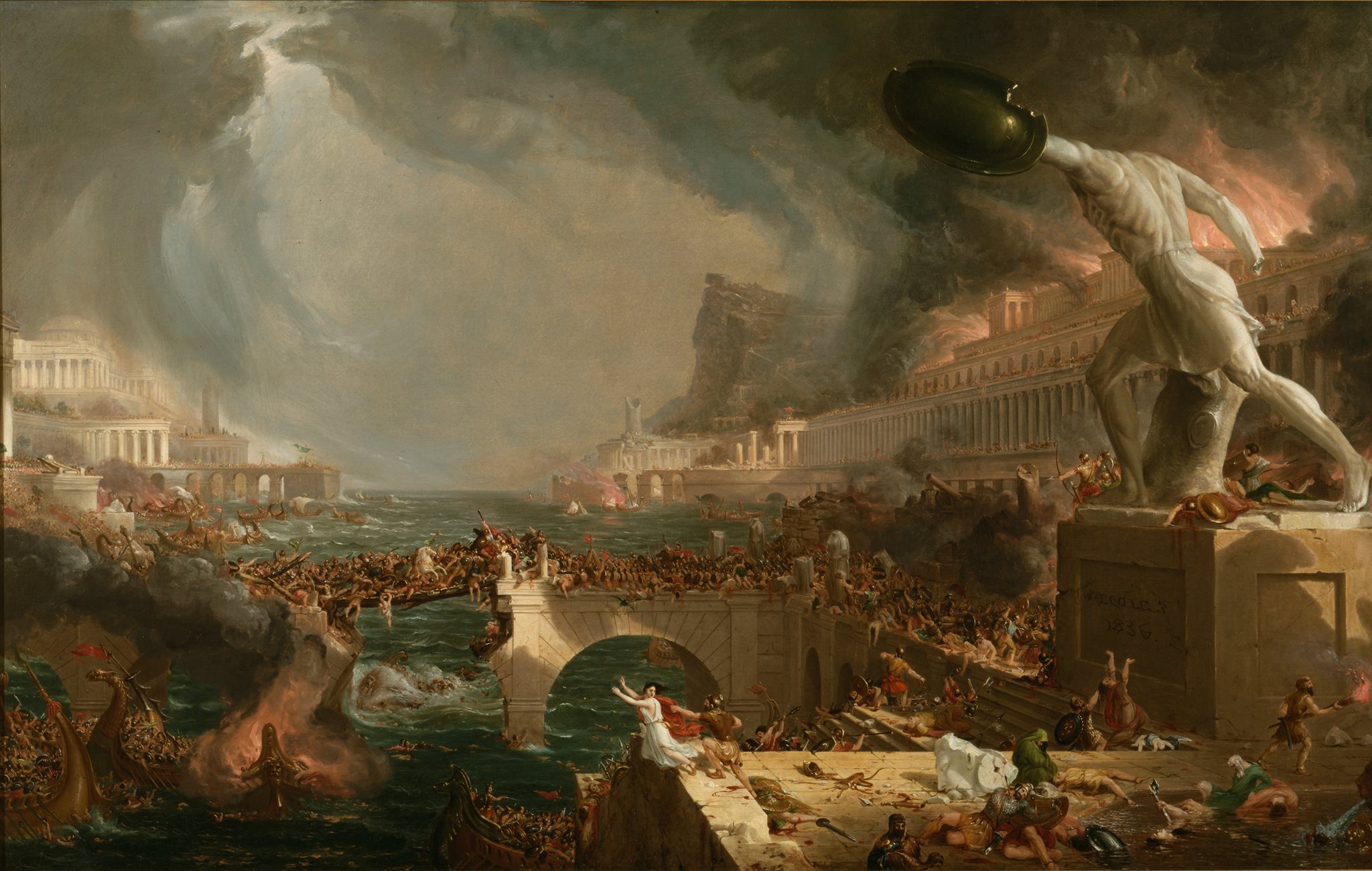 painting, Roman, Battle, Fantasy, War, Apocalyptic Wallpaper
