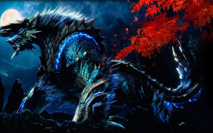 Monster Hunter, Jinouga, Zinogre HD Wallpaper Desktop Background
