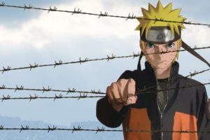 Naruto Shippuuden, Uzumaki Naruto, Fence, Barbed wire