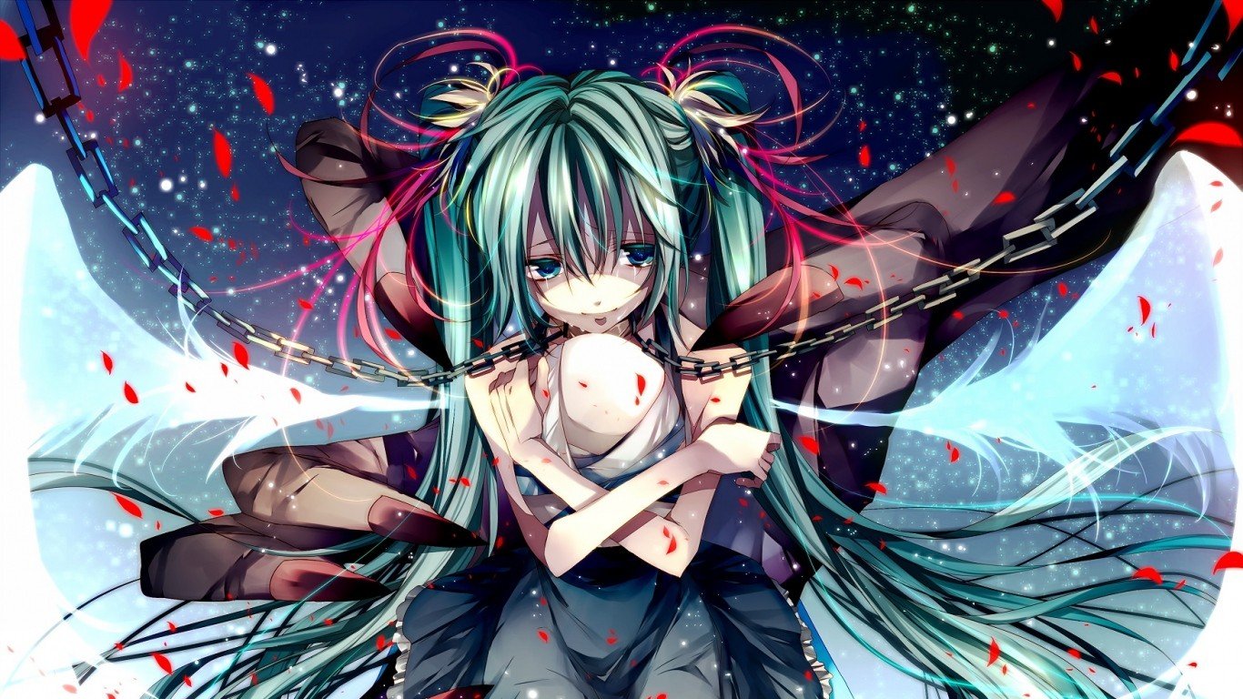anime girls, Hatsune Miku, Vocaloid Wallpaper