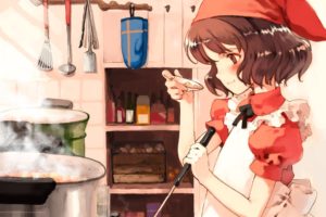 anime, Anime girls, Quartett!, Lina Junhers, Cook