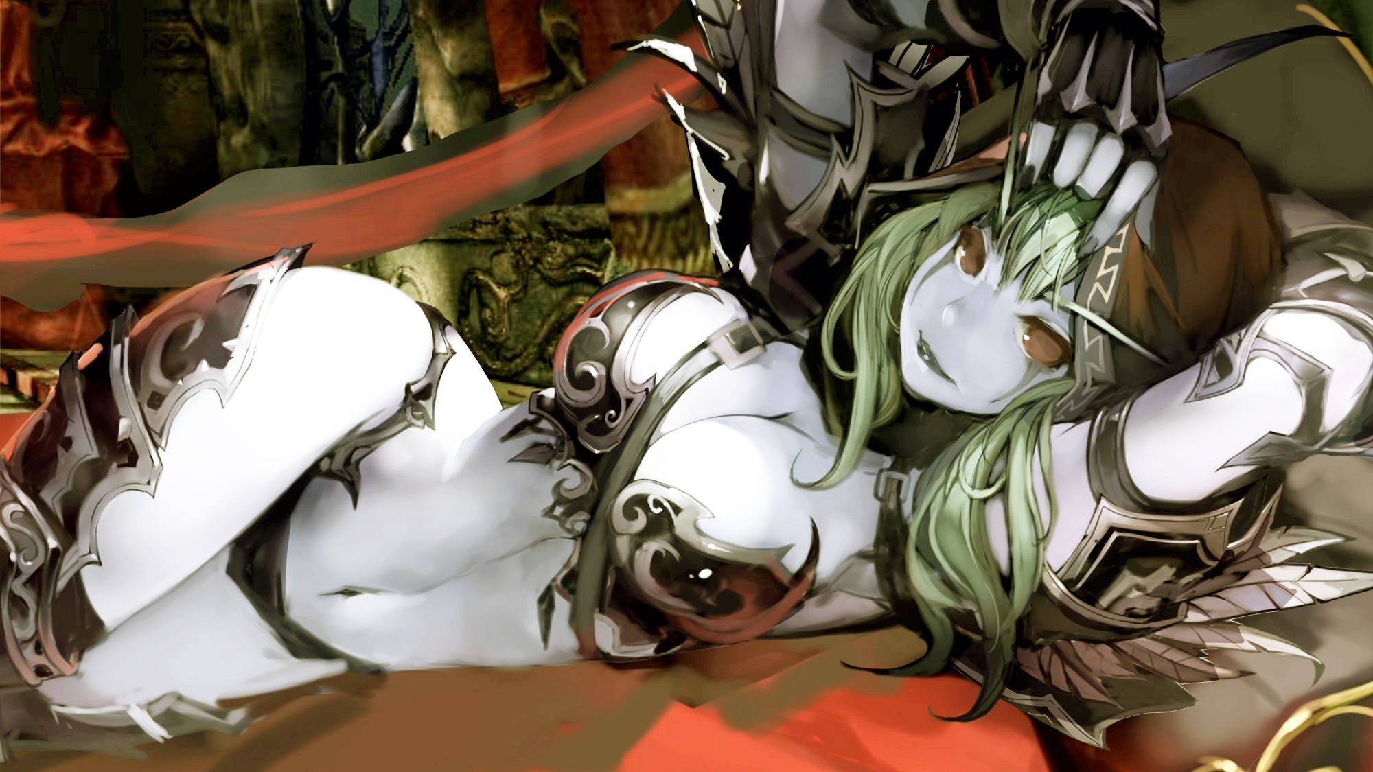 anime girls, Digital art, World of Warcraft, Sylvanas Windrunner Wallpaper