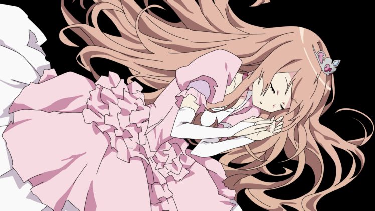 anime, Sleeping, Ookami san to Shichinin no Nakama tachi, Ookami Ryouko, Princess HD Wallpaper Desktop Background