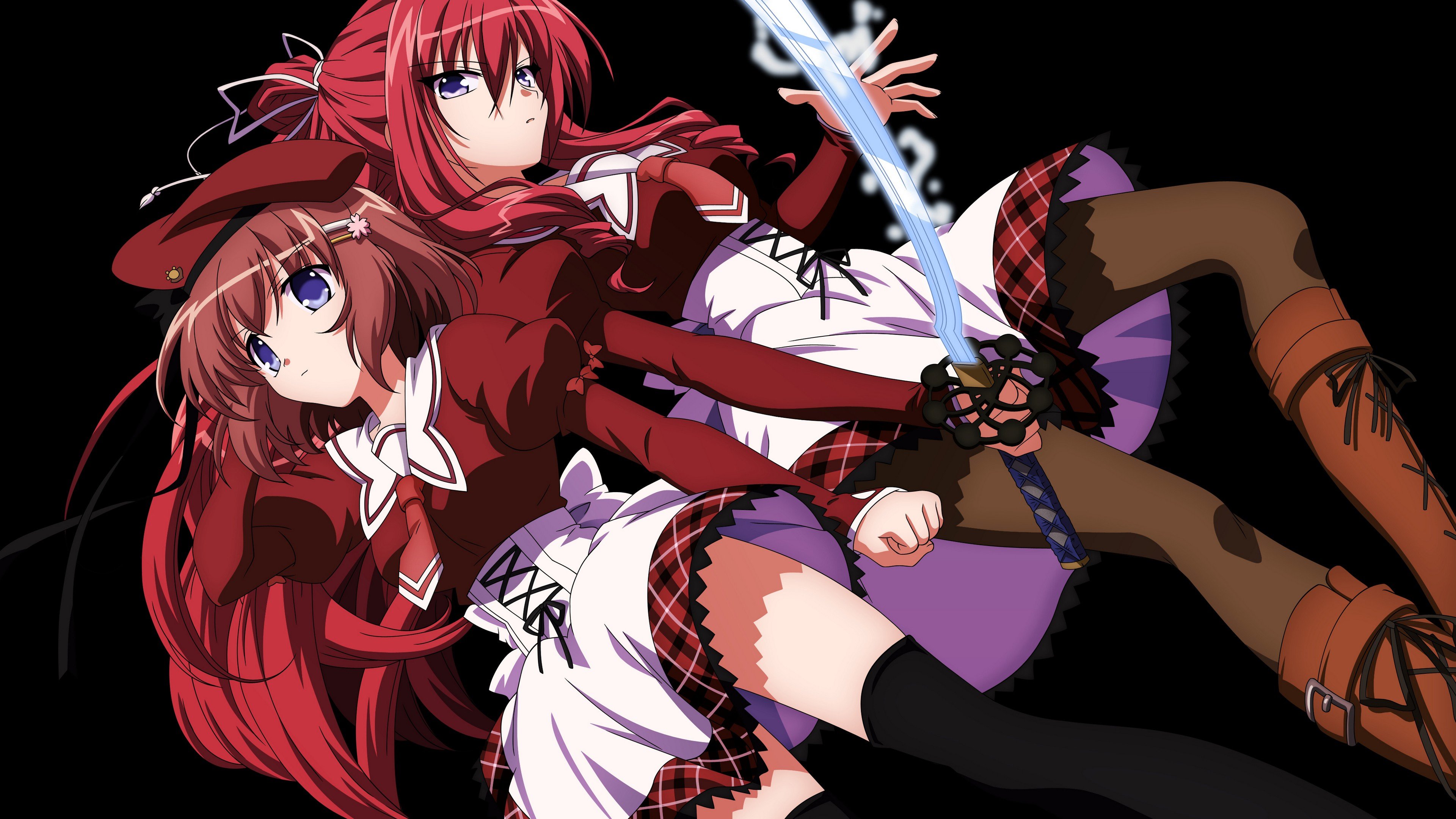 anime, 11eyes, Kusakabe Misuzu, Minase Yuka Wallpaper