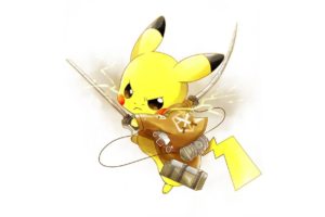 Shingeki no Kyojin, Pikachu, Cosplay, Pokemon