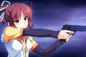 Beretta M9, SINCLIENT, Yanase Mai, Visual novel, Machine gun