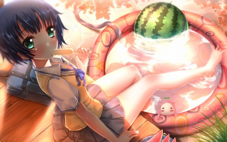 Swordsouls, Anime, Ano Natsu de Matteru, Tanigawa Kanna Wallpapers HD /  Desktop and Mobile Backgrounds