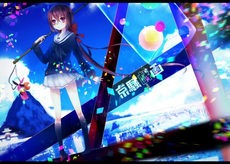anime girls HD Wallpaper Desktop Background