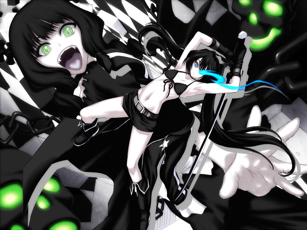 Black Rock Shooter Wallpaper