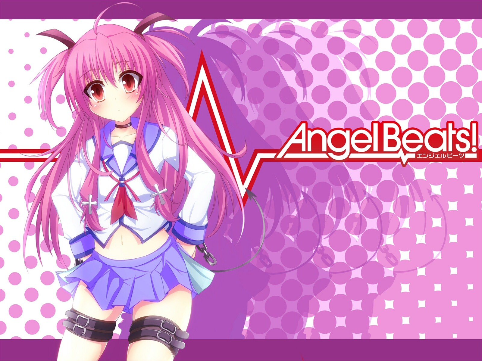 anime, Anime girls, Angel Beats!, Yui (Angel Beats!) Wallpaper
