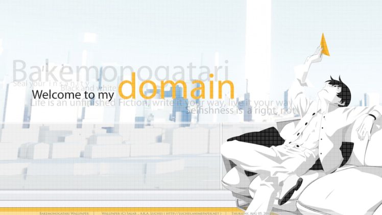 anime, Monogatari Series, Araragi Koyomi HD Wallpaper Desktop Background