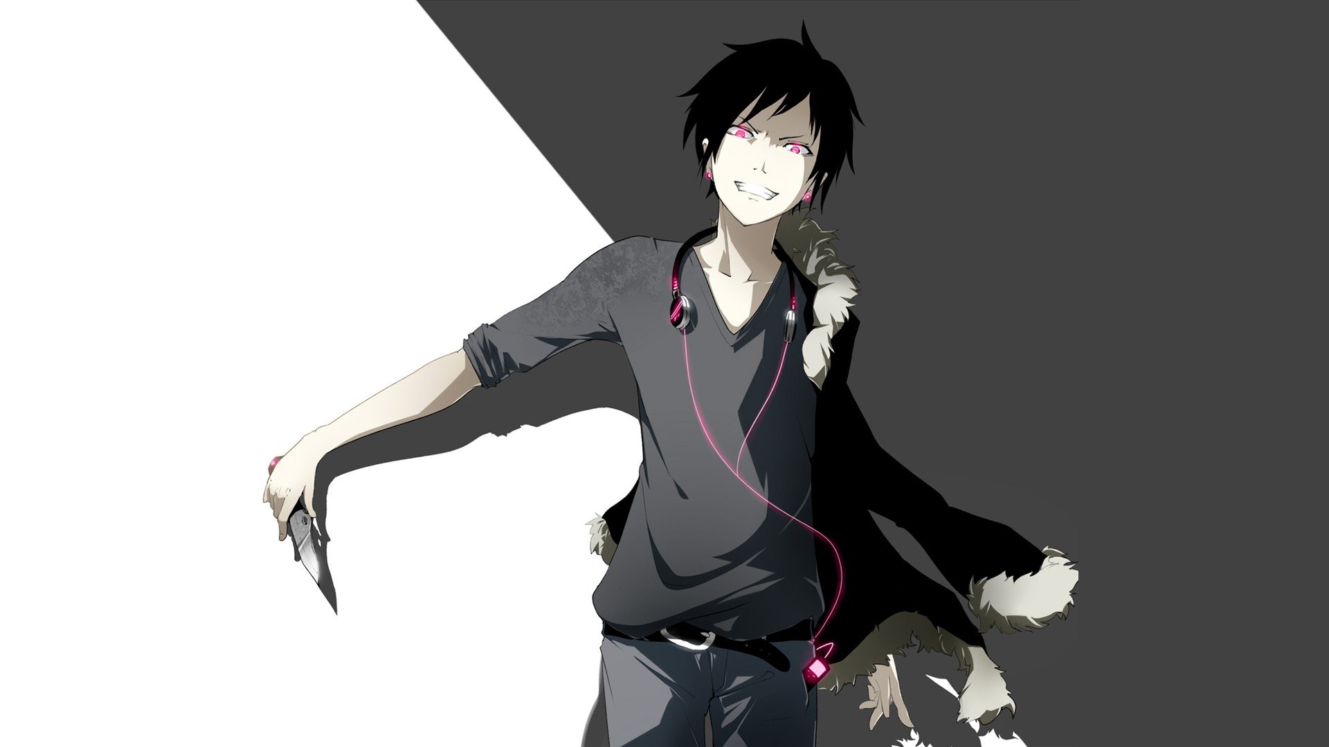 anime, Durarara!!, Orihara Izaya, Anime boys Wallpaper