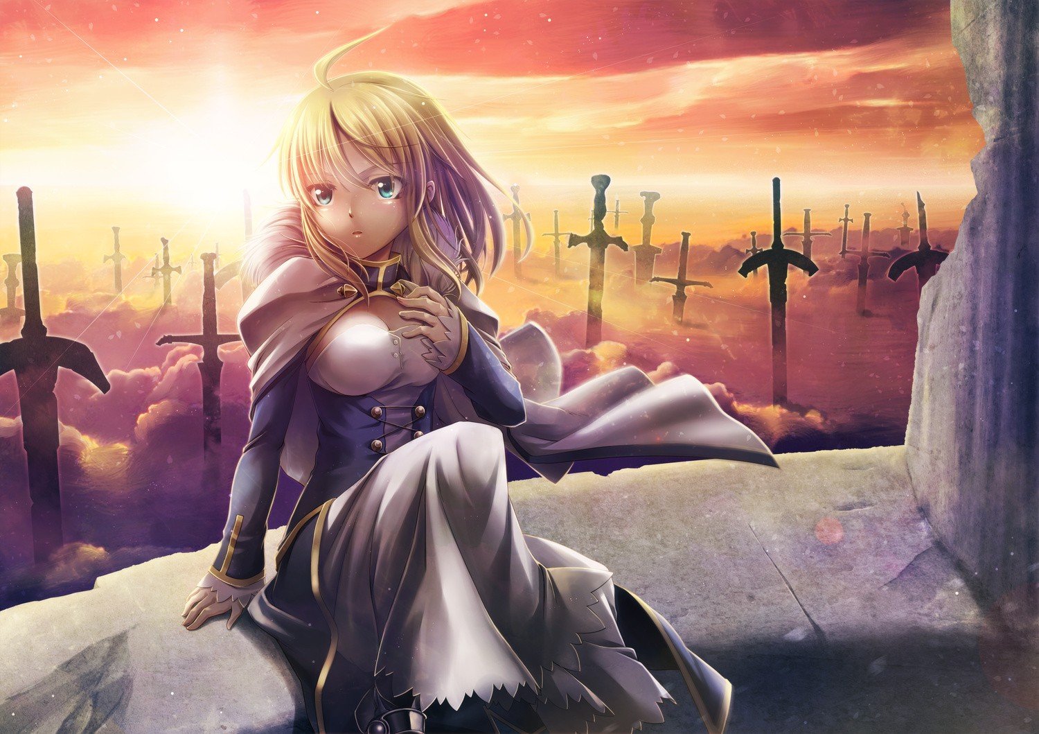 Saber, Fate Stay Night Wallpaper