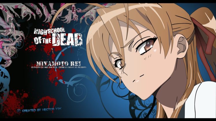 anime, Highschool of the Dead, Miyamoto Rei HD Wallpaper Desktop Background