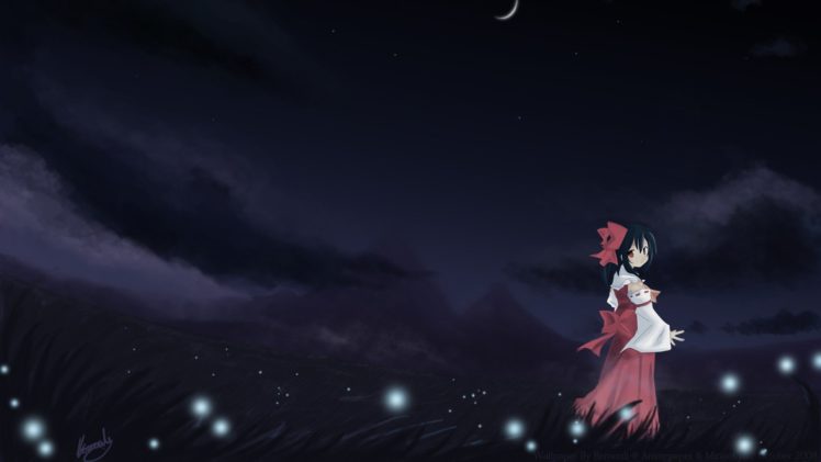 anime, Touhou, Hakurei Reimu HD Wallpaper Desktop Background