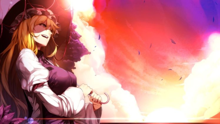anime, Touhou, Yakumo Yukari HD Wallpaper Desktop Background