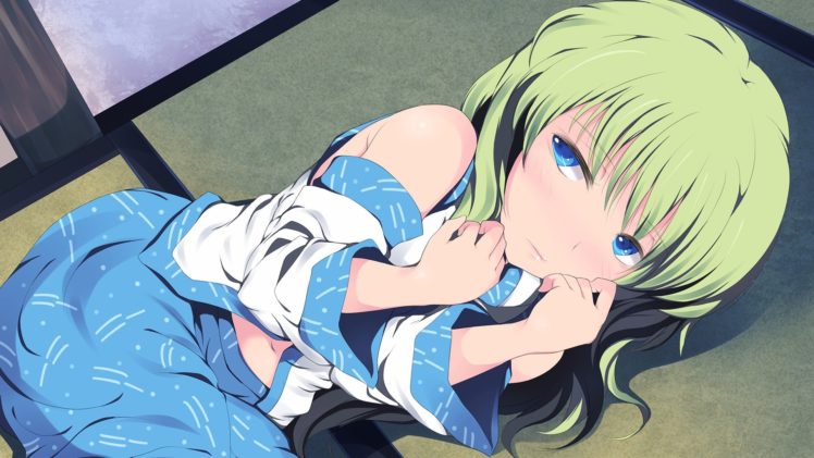 Touhou, Kochiya Sanae, Anime HD Wallpaper Desktop Background