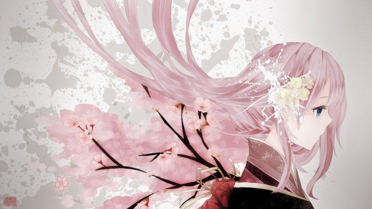 anime, Vocaloid, Megurine Luka HD Wallpaper Desktop Background