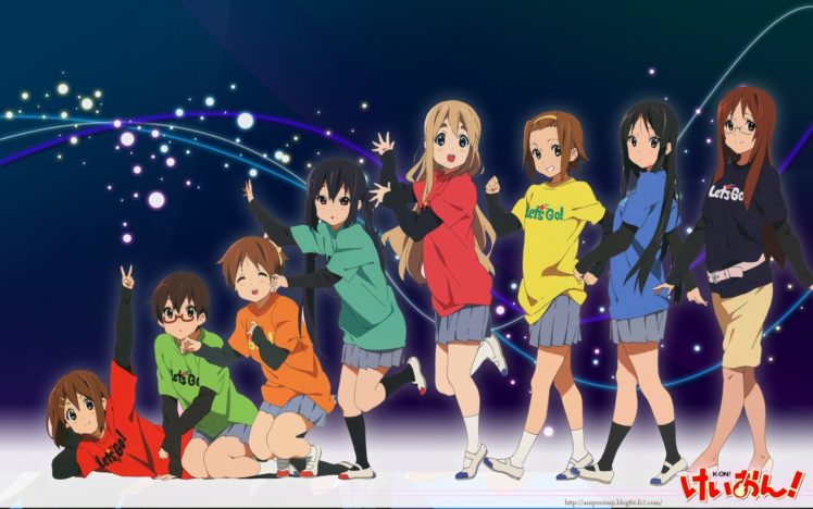 K ON!, Hirasawa Yui, Hirasawa Ui, Manabe Nodoka, Tsumugi Kotobuki, Tainaka Ritsu, Akiyama Mio, Nakano Azusa, Sawako Yamanaka HD Wallpaper Desktop Background
