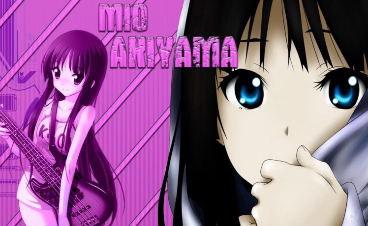 K ON!, Akiyama Mio, Music, Anime HD Wallpaper Desktop Background