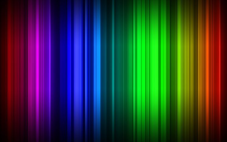 rainbow, Lines HD Wallpaper Desktop Background
