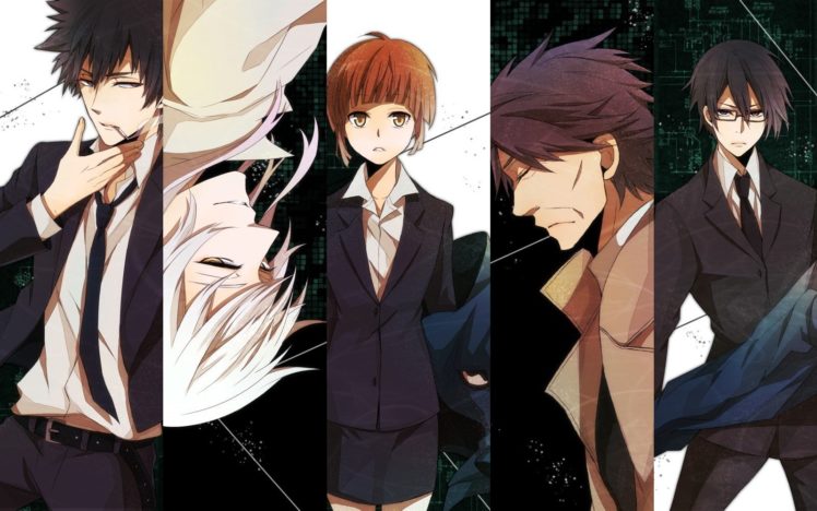 Psycho Pass, Tsunemori Akane, Shinya Kogami HD Wallpaper Desktop Background
